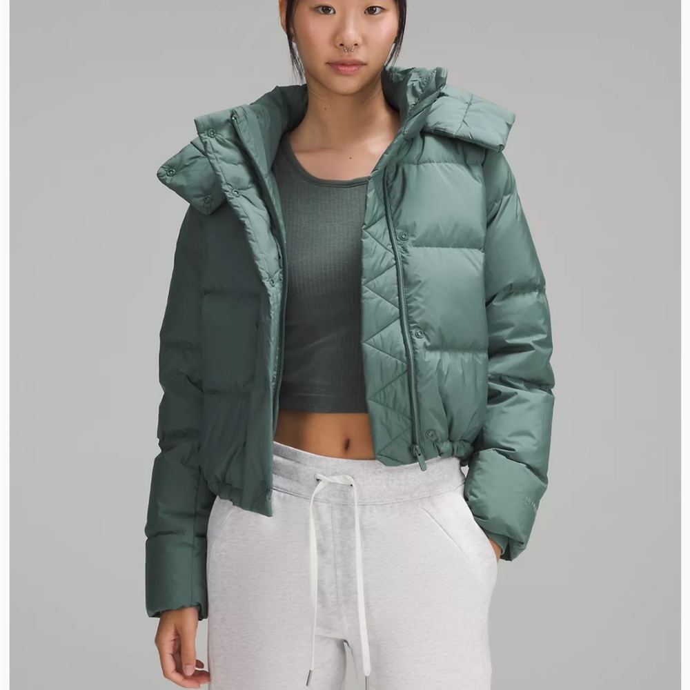 NWOT Lululemon Wunder Puff Cropped Jacket